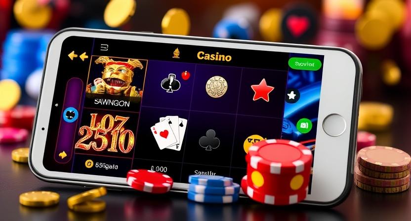 Full-featured casino and betting in OKOKSAT app